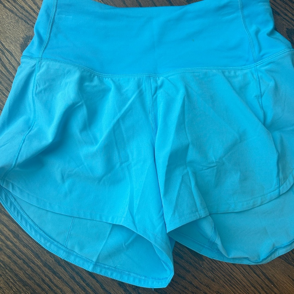 Lululemon Athletica Blue Athletic Shorts Quick-Dry